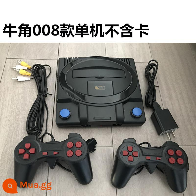 Máy chơi game Xiaobawang thời thơ ấu trò chơi cổ điển máy màu đỏ và trắng FC trò chơi TV 8-bit FC Contra tank - Máy độc lập Niujiao 008 đạt tiêu chuẩn không cần thẻ