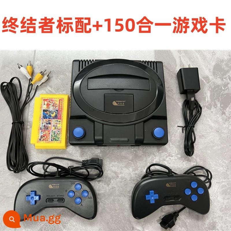 Máy chơi game Xiaobawang thời thơ ấu trò chơi cổ điển máy màu đỏ và trắng FC trò chơi TV 8-bit FC Contra tank - Tay cầm bướm 008 tiêu chuẩn + 150 trong một thẻ trò chơi