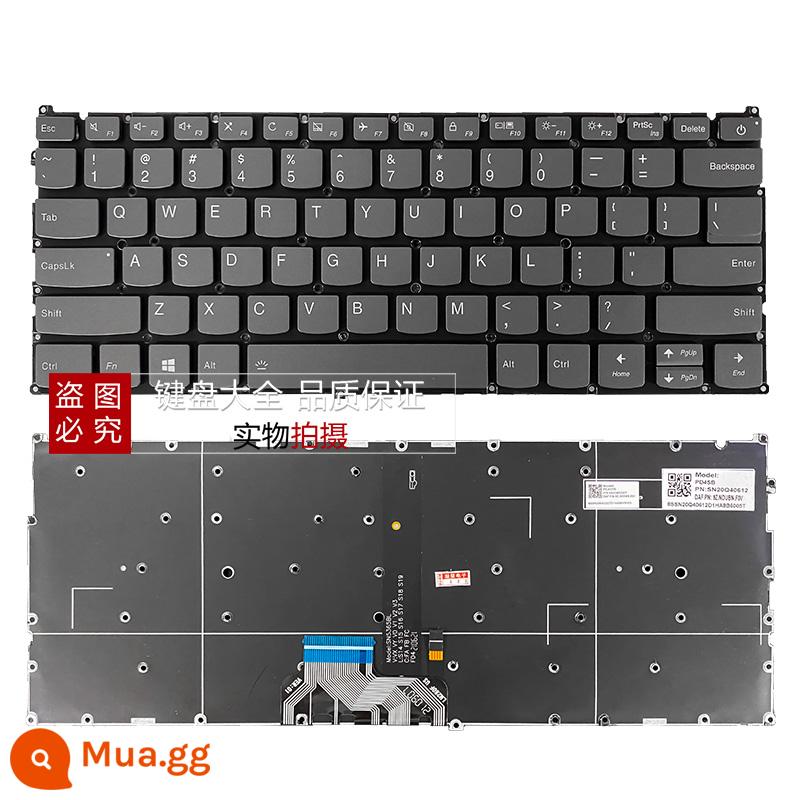 Thích hợp cho bàn phím máy tính xách tay Lenovo ideapad 720S-13 720S-13IKB 720S-13ARR - Tiếng Anh hoàn toàn mới với đèn nền