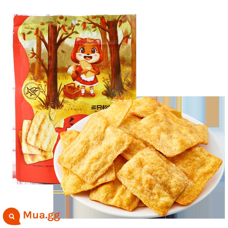 【Ba con sóc_Bánh gạo kê 60gx10 Túi】Bánh gạo Snack truyền thống ăn vặt thông thường - [Giảm Giá] Khoai Tây Chiên Giòn Vị Cay 85gx5