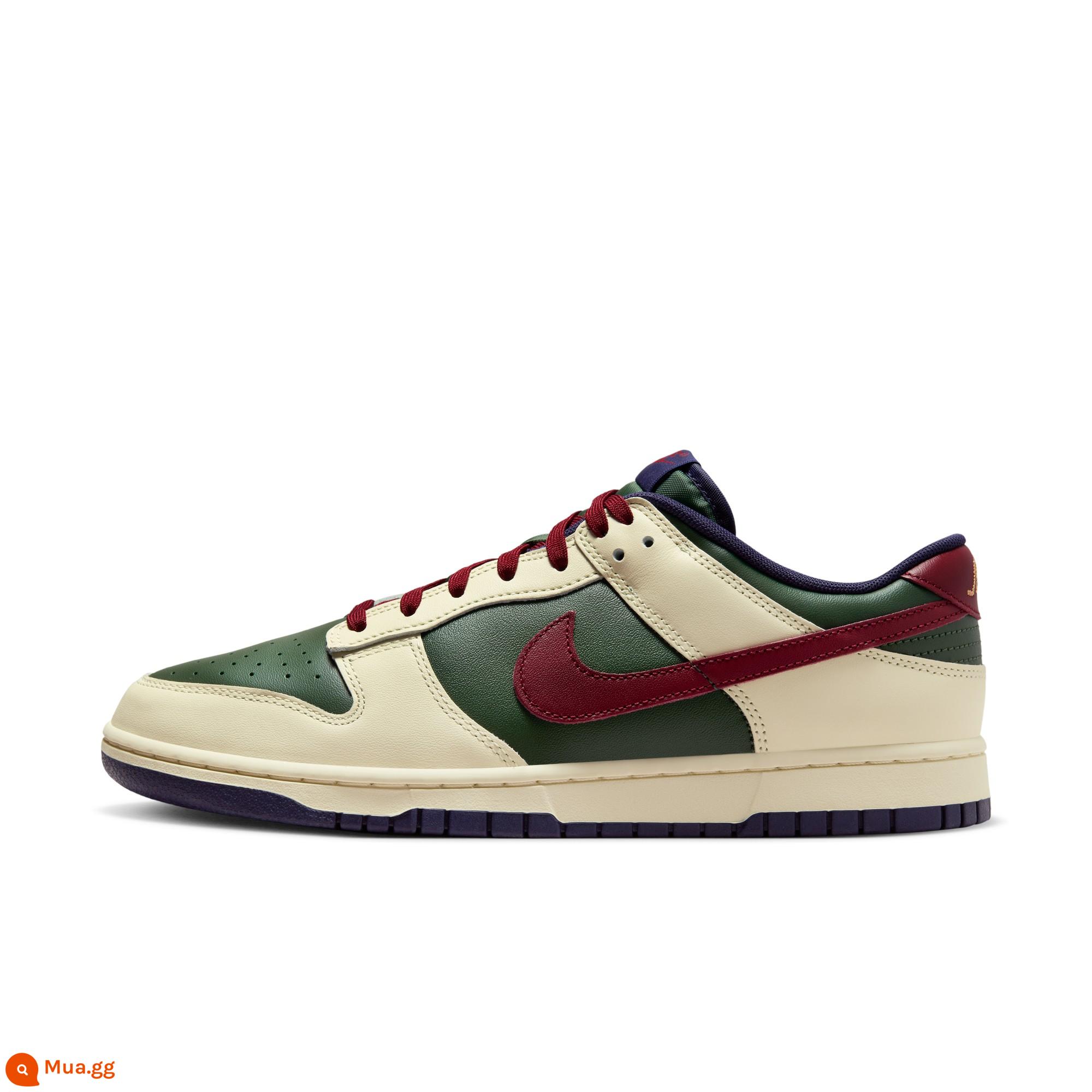 Giày thể thao nam Nike DUNK LOW chính thức mùa đông mới đế cao su đế thấp đệm FV8106 - 361 Xanh linh sam/Đỏ đội/Sữa dừa/Cam dưa nhạt/Xanh cực/Tím mực