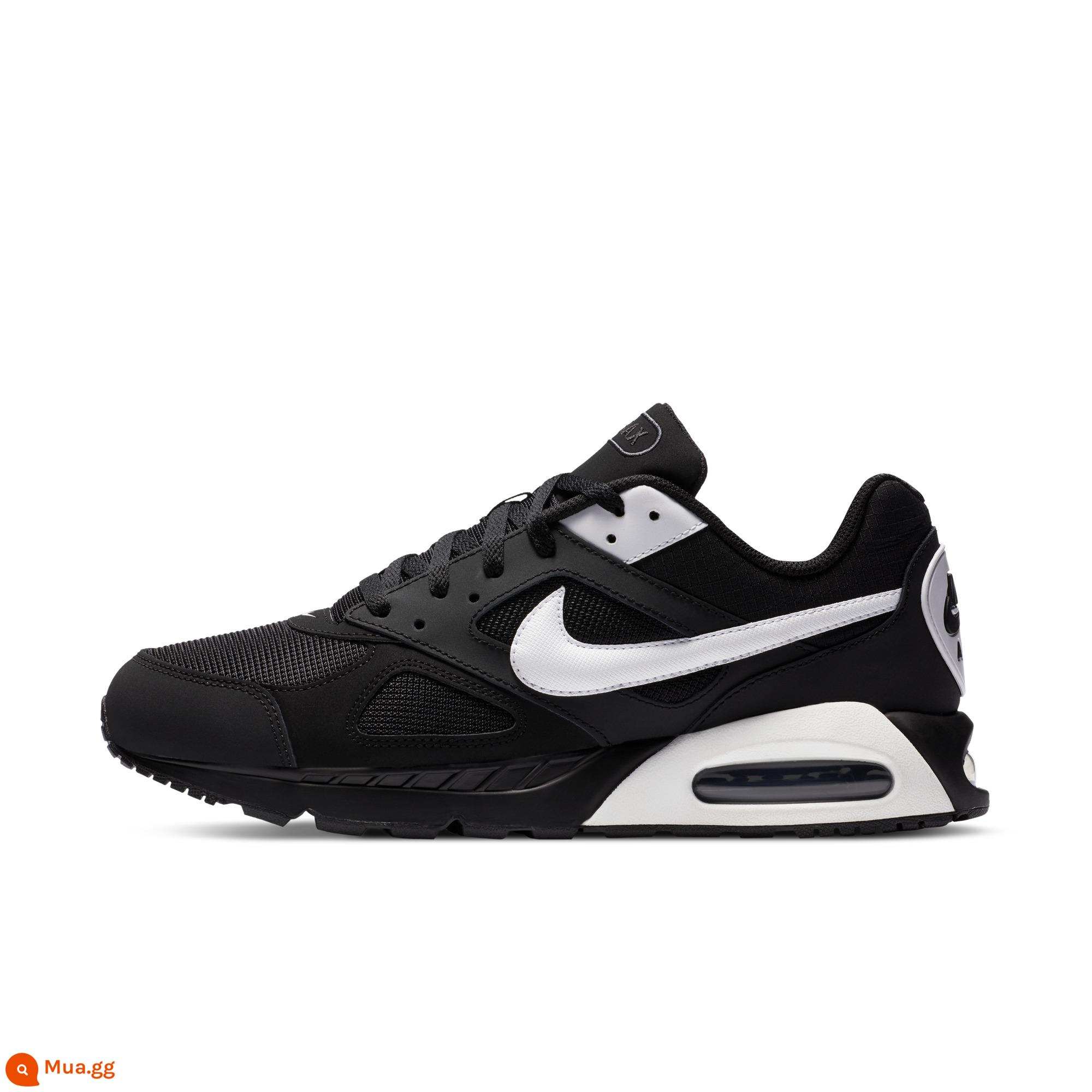 Giày thể thao nam Nike AIR MAX IVO chính thức mùa đông Giày đế mềm Nike retro thoáng khí 580518 - 011 đen/trắng/đen