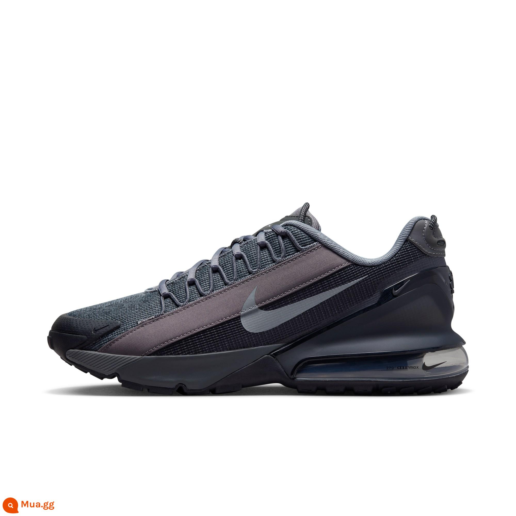 Giày thể thao nam Nike AIR MAX PULSE chính hãng mùa đông mới đệm nhẹ DZ3544 - 001 bồ hóng đen/bồ hóng đen/xám sắt/bồ hóng/đen/đen