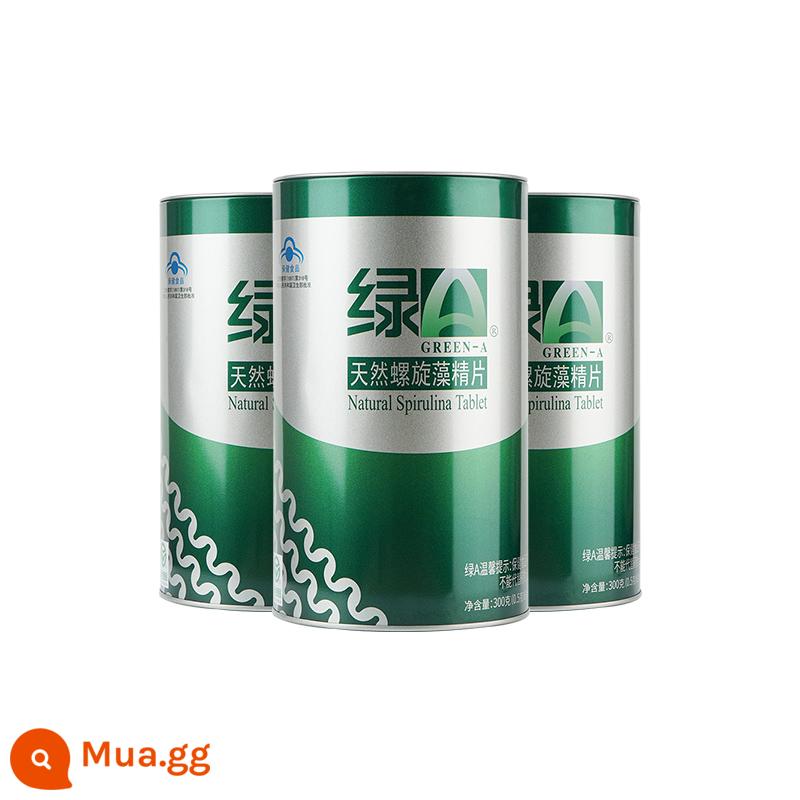 Viên nén tinh chất Spirulina tự nhiên Green A 600 viên * 0,5g * 3 thùng để tăng cường khả năng miễn dịch và sức đề kháng Sản phẩm chính hãng của cửa hàng hàng đầu chính thức - 3 thùng, tổng cộng 1800 viên, kiểu dáng giống như trên quầy