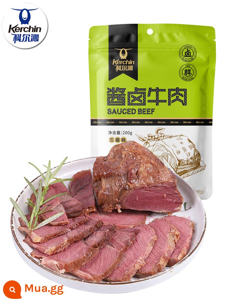 Bò hầm sốt Horqin ngũ vị 200g bò sốt ăn liền Bò hầm chín đặc sản Nội Mông - gia vị