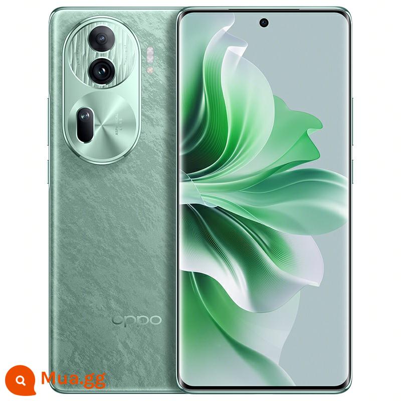 [Ra mắt sản phẩm mới] OPPO Reno11 Pro Snapdragon 8+ chip hàng đầu 5G camera thông minh mới sạc flash điện thoại di động siêu tốc độ bộ nhớ lớn trang web chính thức dành cho sinh viên chính hãng cửa hàng hàng đầu chính thức của oppo - màu ngọc lam