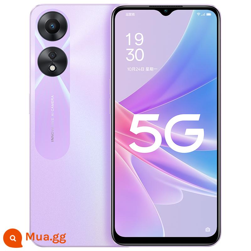 OPPO A58 5G pin lớn điện thoại di động camera thông minh toàn màn hình trang web chính thức điện thoại di động oppo mới cửa hàng flagship cửa hàng oppoa58 chính hãng chính hãng - Gió tím