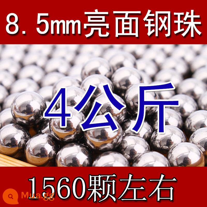 Bóng Thép 8 Mm Đặc Biệt Miễn Phí Vận Chuyển 5Kg Đá Cẩm Thạch Bi Thép 7mm8.5mm9mm8mm Máy Bay Ném Bom Chỉ Đính Hạt Súng Cao Su bóng - Bi thép 8.5mm 4kg [có vòng từ tính mạnh]