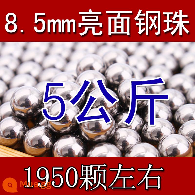 Bóng Thép 8 Mm Đặc Biệt Miễn Phí Vận Chuyển 5Kg Đá Cẩm Thạch Bi Thép 7mm8.5mm9mm8mm Máy Bay Ném Bom Chỉ Đính Hạt Súng Cao Su bóng - Bi thép 8.5mm 5kg [có vòng từ tính mạnh]