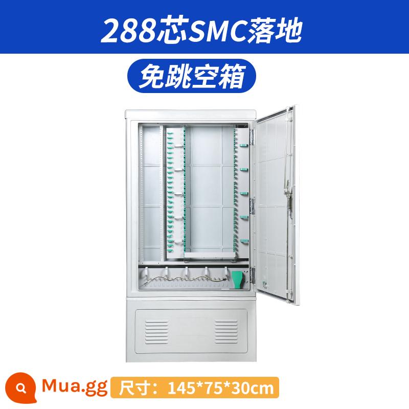 Hộp chuyển từ sàn đến trần ngoài trời SMC cấp viễn thông Hộp chuyển cáp quang 288 lõi hộp trống từ sàn đến trần ngoài trời được trang bị đầy đủ - Hộp chống nhảy đứng trên sàn SMC 288 lõi