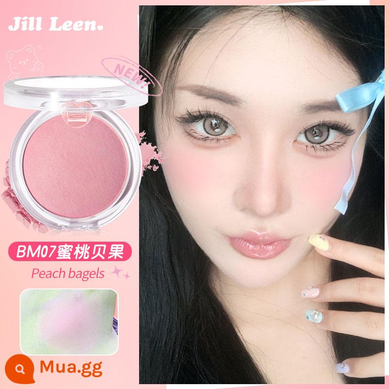 Phấn má hồng jill leen 18 dạng kem màu cam đậu sun đỏ khả năng sửa chữa Phấn má hồng jilleen màu tím má hồng nữ Yi Mengling 3g - BM07# Bánh Mì Đào ❤ Mới Nướng Trọng Lượng Lớn