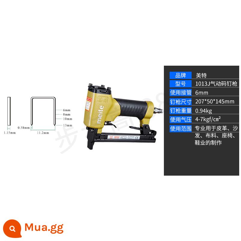 Mã hãng sản xuất đinh cửa đinh chữ U đinh 1003J1004J1006J1008J1010J1013J1022J miễn phí vận chuyển - Súng bắn đinh Meite 1013J có kèm kim