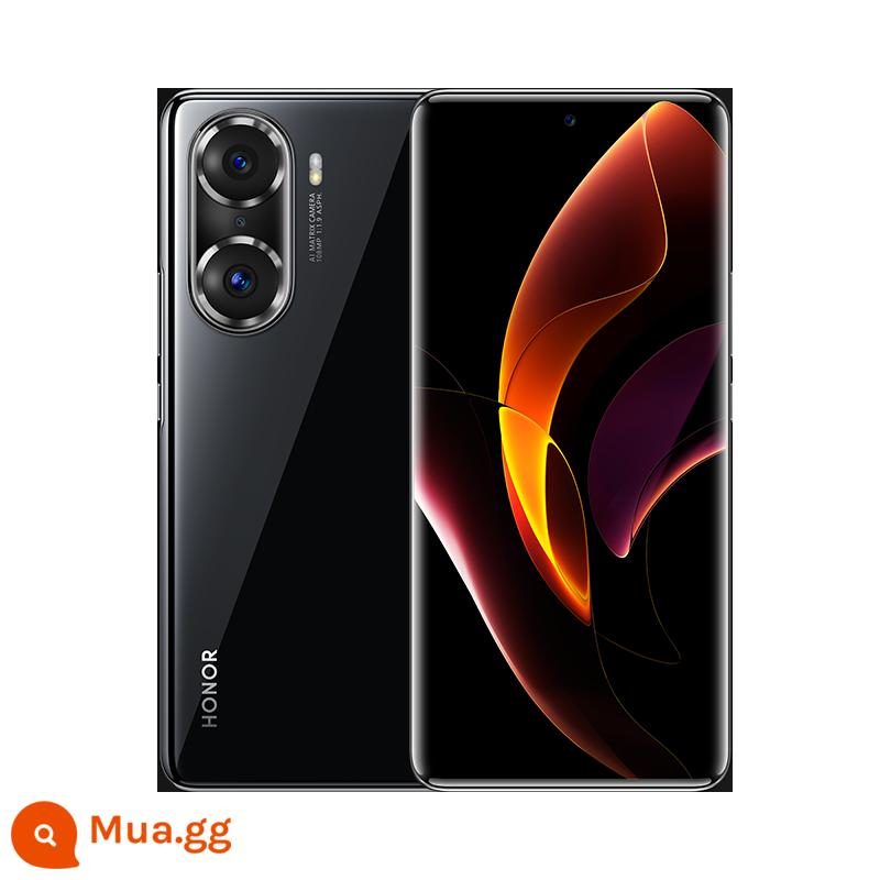 Trả góp không lãi suất / quà tặng miễn phí Honor 60Pro series 12+256GB Điện thoại di động 5G 100 triệu pixel Điện thoại di động Snapdragon 5g chính thức cửa hàng hàng đầu trang web chính thức 50pro chính hãng - Màu đen bóng 60Pro