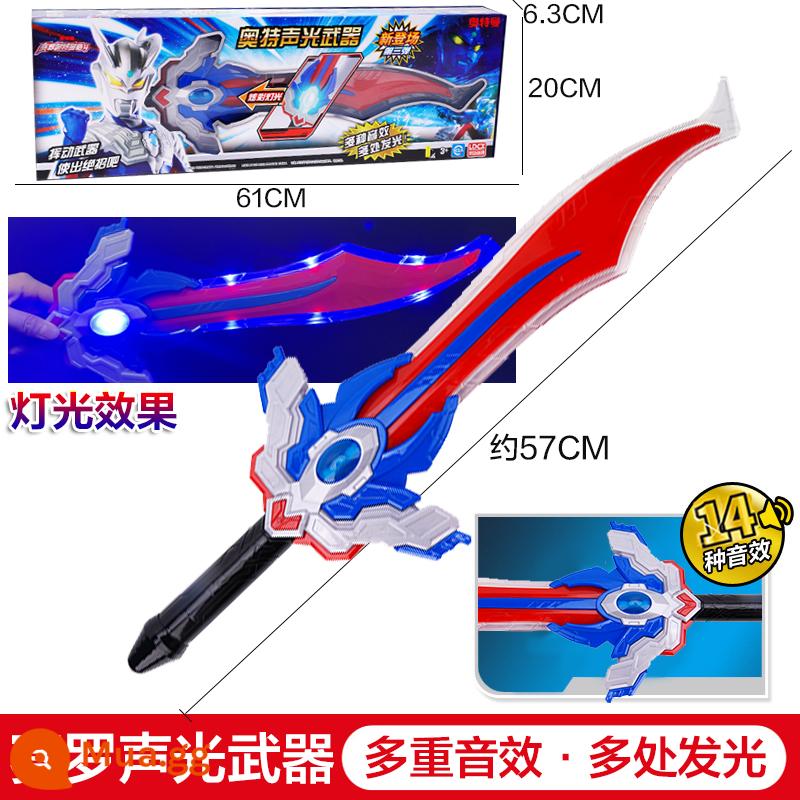 Sáng tạo thông minh Ultraman Arena Battle Bộ đồ kết hợp di chuyển được cho trẻ em Dark Orb Boy Doll Đồ chơi - Vũ khí siêu âm và nhẹ-Zero