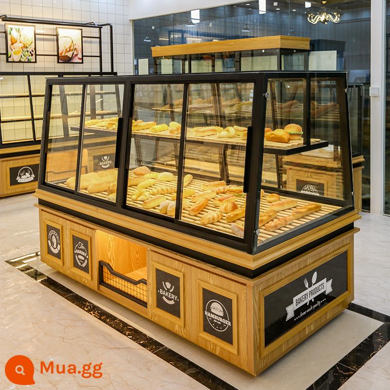 Tủ bánh Nakajima tủ Bakery Hiển thị kệ mô hình mô hình tủ bánh cửa hàng bánh cửa hàng bánh hiển thị tủ quần áo - Tủ đảo cùng dòng/m