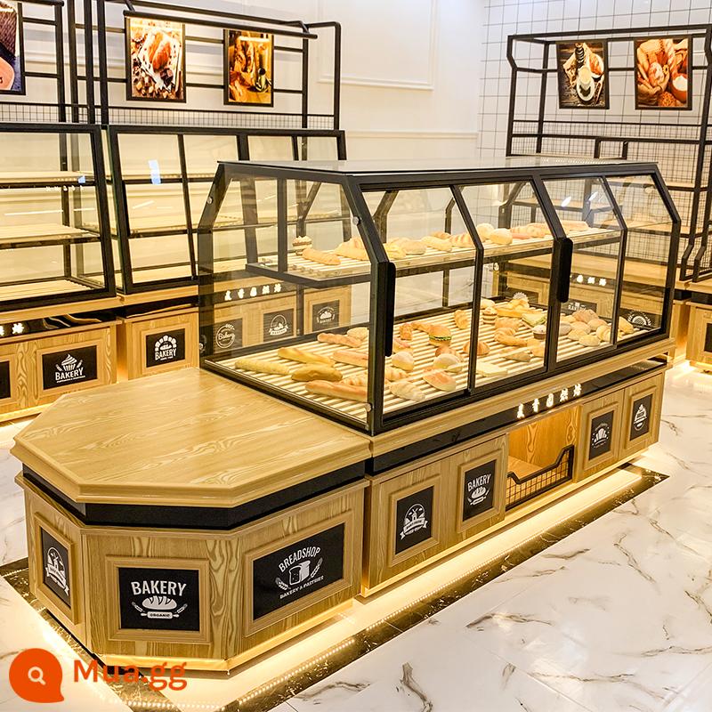 Tủ bánh Nakajima tủ Bakery Hiển thị kệ mô hình mô hình tủ bánh cửa hàng bánh cửa hàng bánh hiển thị tủ quần áo - Tủ đảo tranh chính/m