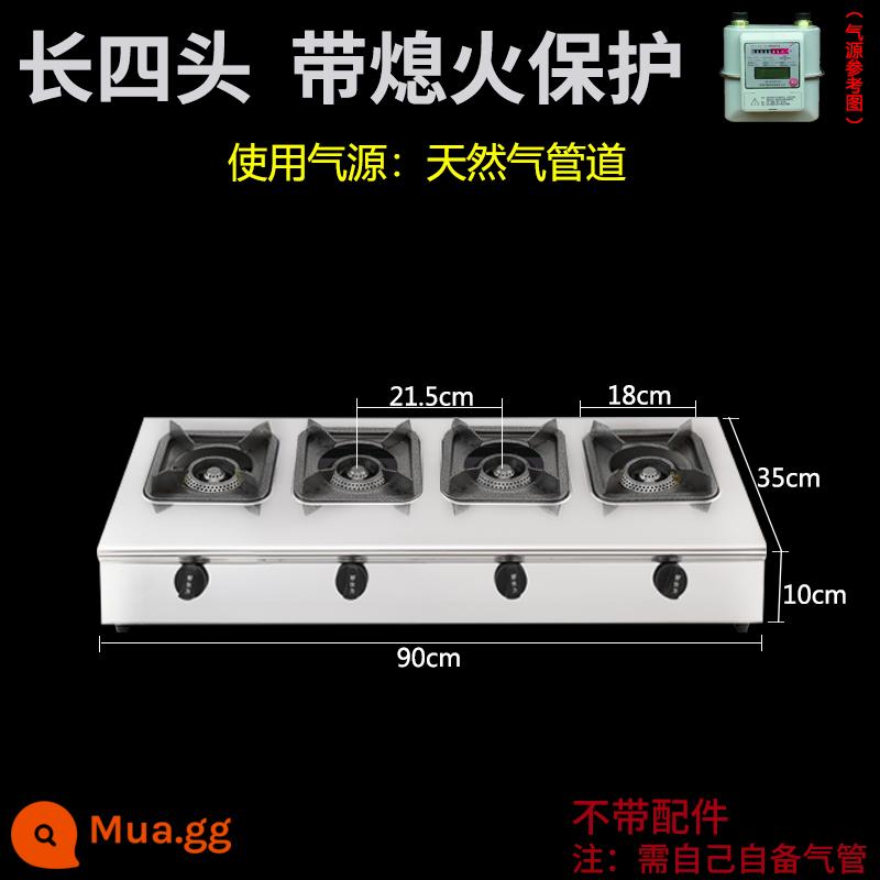 Capital Cooker lò nung thương mại lò nung khí nhiều đầu - Tổ ong 4 đầu (khí) có thiết bị chống cháy