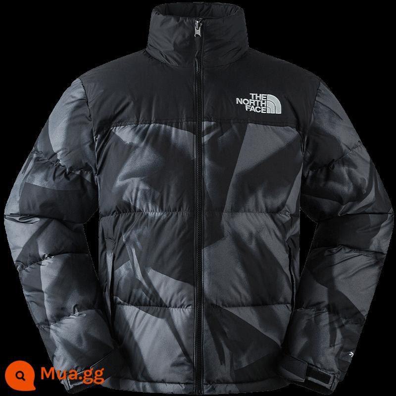 TheNorthFace 1996Áo khoác ngoài Nuptse thời trang thương hiệu cổ điển ICON lông ngỗng mới|3C8D - SIF/đen