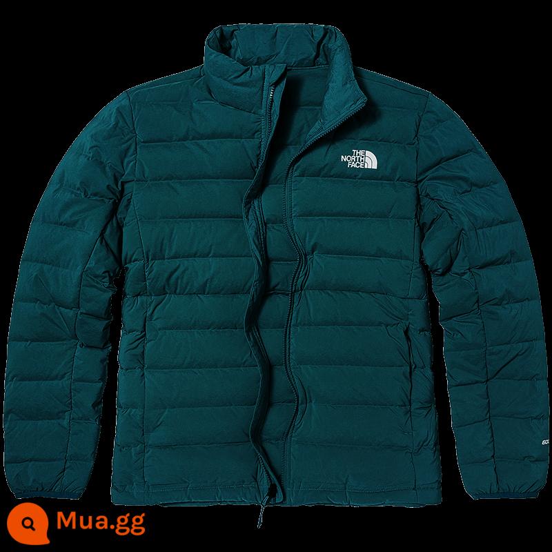 Áo khoác ngoài trời TheNorthFace North light down jacket nam lông ngỗng mới ấm áp và không thấm nước vào mùa thu|7W7Q - D7V/xanh