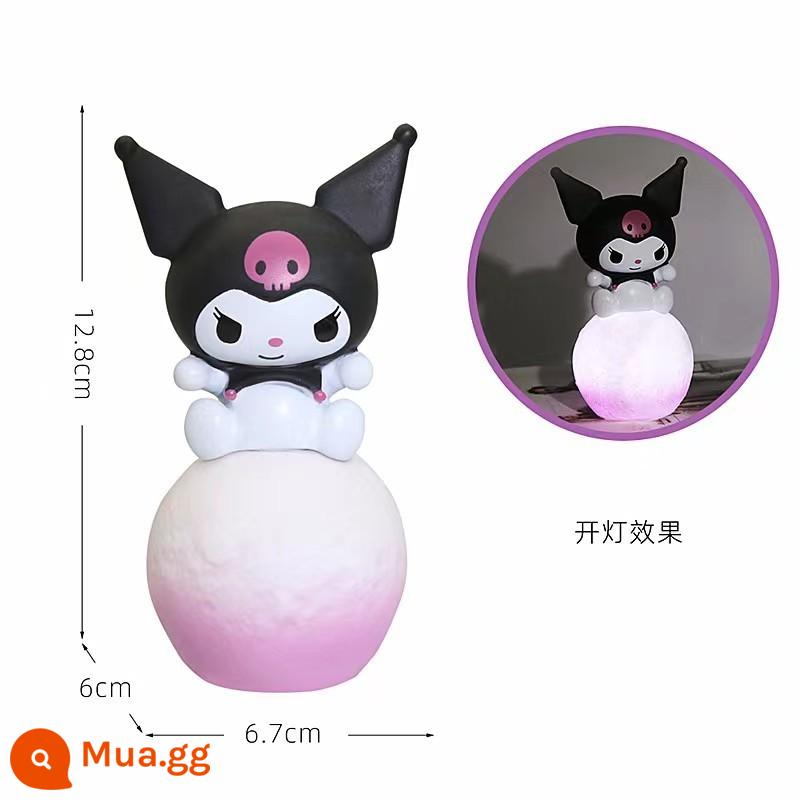 Kulomi Trang Trí Bánh Trang Trí Sanrio Retro Trang Trí Bánh Bột Đen Nơ Chiếu Sáng Trang Trí Bánh Sinh Nhật - Cumillo sáng