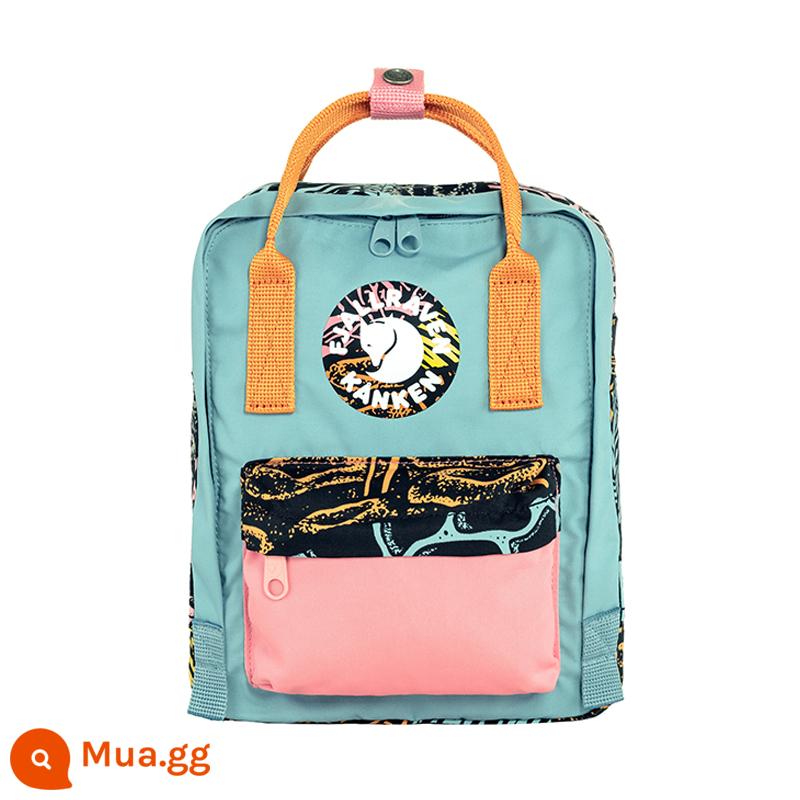 Ba lô kanken chính hãng cáo bắc cực / fjallraven Thụy Điển ba lô đi học cổ điển mini nam nữ - Gỗ mỹ nghệ nâu 966