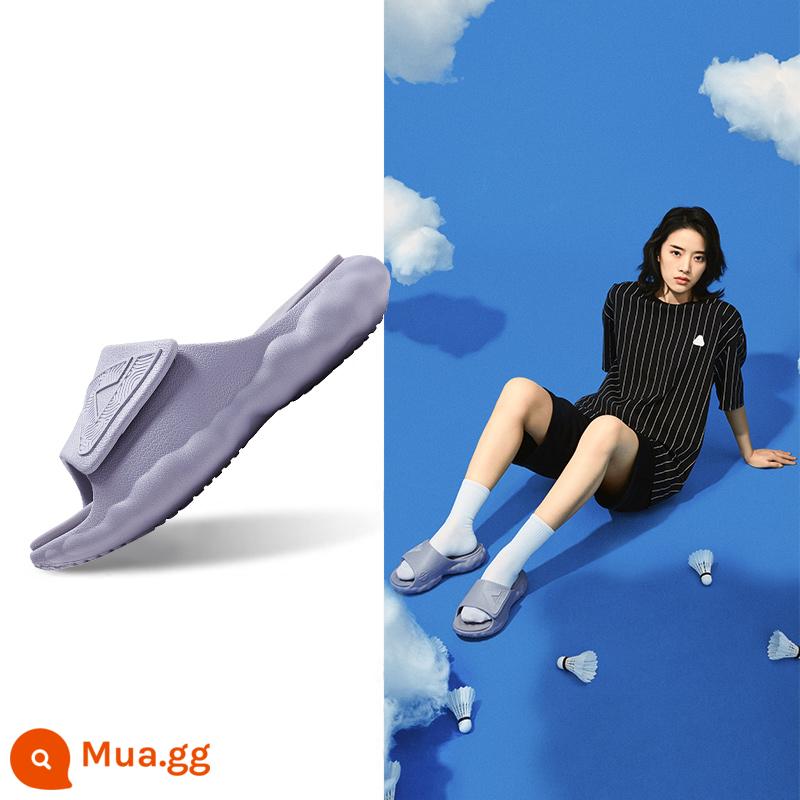 Peak State Extreme Cloud丨Dép nam mùa hè mới giày đi biển giày nam Xăng đan thể thao bóng rổ Velcro nữ - [Phong cách phụ nữ] Martin Grey