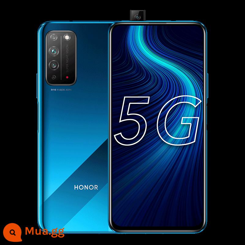 [Cửa hàng hàng đầu chính thức của Tmall] HONOR vinh quang X10 điện thoại di động Netcom 5G đầy đủ Dòng sản phẩm hàng đầu chính thức Kirin 820 Trang web chính thức của điện thoại thông minh độc quyền hệ thống Hongmeng chính hãng hoàn toàn mới - đua màu xanh