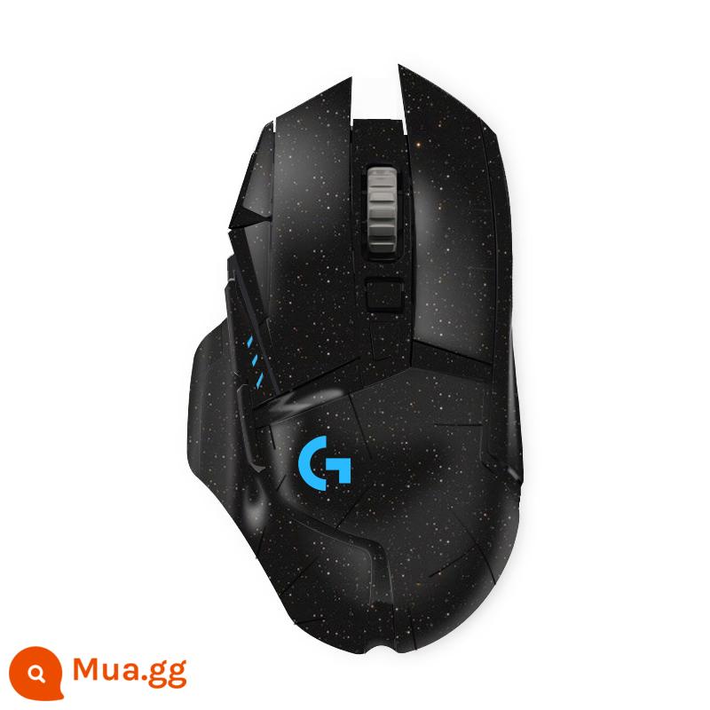 Logitech G502 Miếng dán 502hero Miếng dán chuột có dây Phiên bản không dây Creator Frosted Film All Inclusive - Phiên bản không dây màu đen Starlight mờ