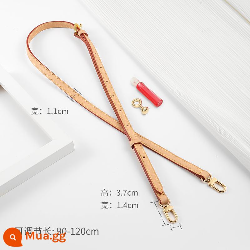 Xưởng thủ công khéo léo Neverfull mẹ chồng túi chuyển đổi dây đeo vai phụ kiện túi Messenger túi dây xích ngắn dây đai túi dây chuyền - Da đổi màu 1.1 mẫu điều chỉnh + phụ kiện sửa đổi [da bò lớp một thuộc da thực vật]