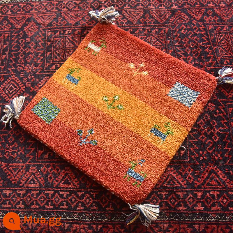 Phong cách trang trí Bắc Âu theo phong cách Ba Tư Gabbeh Wool Handmade Ấn Độ nhỏ chăn nhỏ dễ thương Máy tính để bàn trang trí màu sắc - mu55