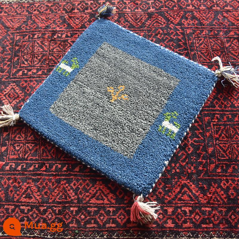 Phong cách trang trí Bắc Âu theo phong cách Ba Tư Gabbeh Wool Handmade Ấn Độ nhỏ chăn nhỏ dễ thương Máy tính để bàn trang trí màu sắc - mu59