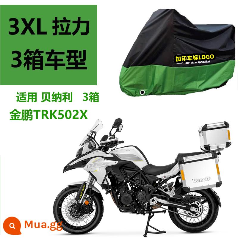 Thích hợp cho bao xe Huanglong 600 đầu máy Belini 502c bao xe Cub 250 chống mưa chống nắng 302s502x - Pelini 3XL tăng cường độ bền kéo Jinpeng 502x