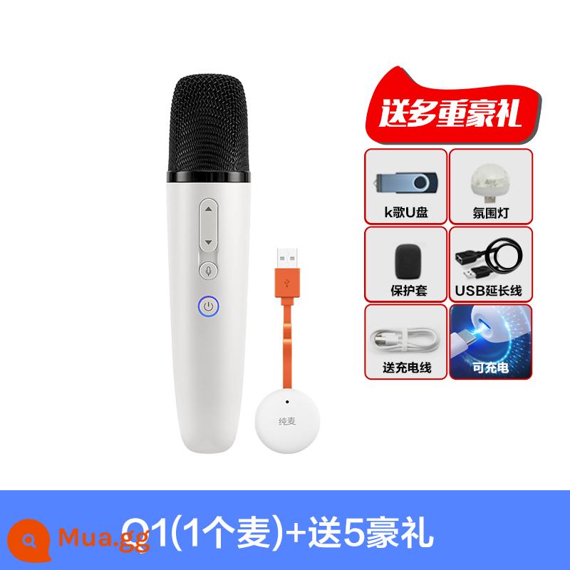 Huawei Smart Selection Pure Wheat U10Pro Glory Smart Screen X123/S/SE/V TV Micro không dây National K Song - Q1 Microphone/1 Microphone + Tặng 5 Quà Tặng Mẫu Sạc