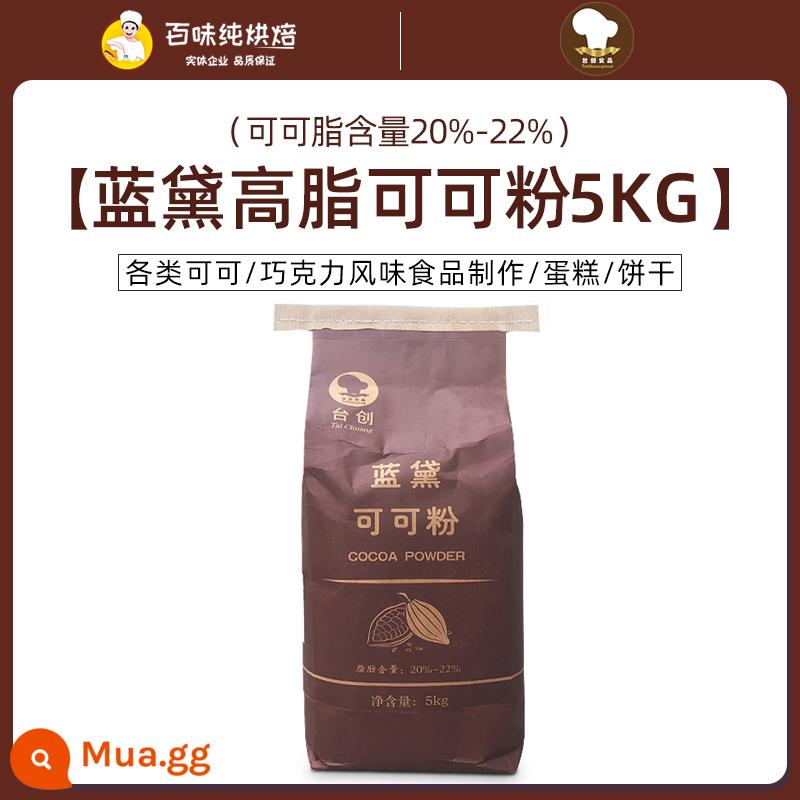 Bột ca cao Taichuang Landai 1kg màu đen đậm/gói bẩn chống ẩm bột dừa bột sô cô la nướng - Bột cacao 5kg bao lớn