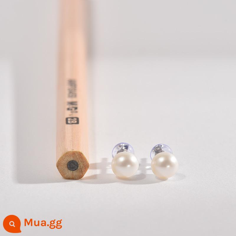 Bông tai ngọc trai Jingrun Chiêm ngưỡng S925 Bạc 6-7mm Bông tai ngọc trai nước ngọt tròn hoàn hảo làm đồ trang sức thời trang cho bạn gái của bạn A - [Được quản lý cửa hàng giới thiệu] 5-6mm 925 Tremella Tremella Tremella White