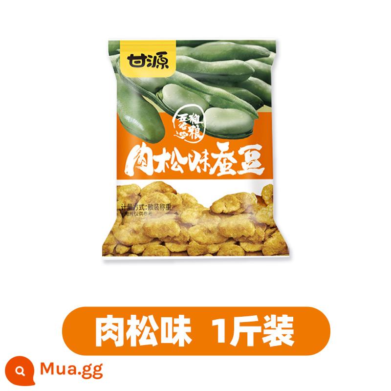 Ganyuan Trứng Cua Hương Vị Snack Đậu Rộng Gói Nhỏ Snack Đậu Rộng Thịt Chà Bông Thịt Bò Đồ Ăn Nhẹ Chính Thức Cửa Hàng Flagship - [Khoảng 32 gói] Đậu tằm vị chà bông [gói 1kg]