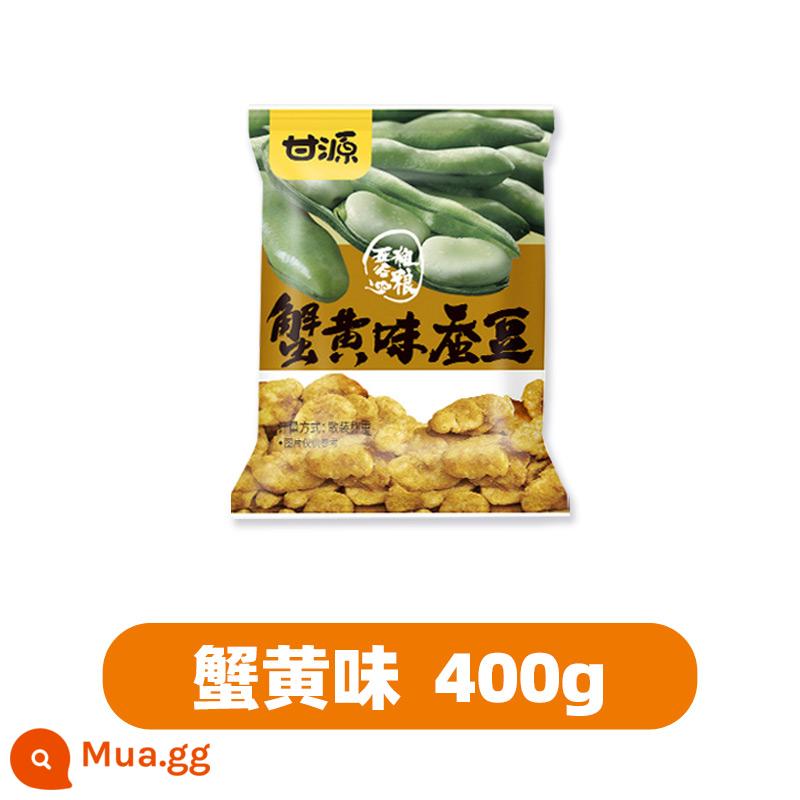 Ganyuan Trứng Cua Hương Vị Snack Đậu Rộng Gói Nhỏ Snack Đậu Rộng Thịt Chà Bông Thịt Bò Đồ Ăn Nhẹ Chính Thức Cửa Hàng Flagship - [Khoảng 25 gói] Đậu tằm vị trứng cua [tổng cộng 400g]