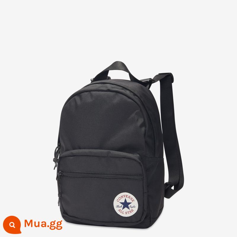 CONVERSE Converse chính thức GO LO nam nữ cùng kiểu đơn giản balo đi học phong cách đại học 10020538 - Màu đen tuyền/10020538-A01