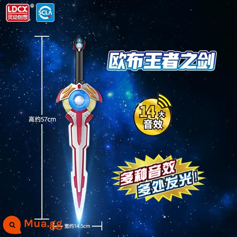 Đồ chơi vũ khí Ultraman Orb Holy Sword Triga Sairod Kai âm thanh và ánh sáng cậu bé kiếm của trẻ em thay đổi giọng nói - Vũ khí siêu âm và ánh sáng [Orb]