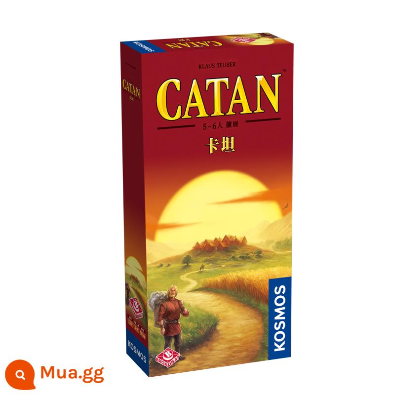 Board game chính hãng Catan base hội tụ gia đình 5 đến 6 người mở rộng game table phiên bản Trung Quốc - Mở rộng Catan 5-6 người chơi (cần phù hợp với căn cứ Catan, bộ thẻ miễn phí)