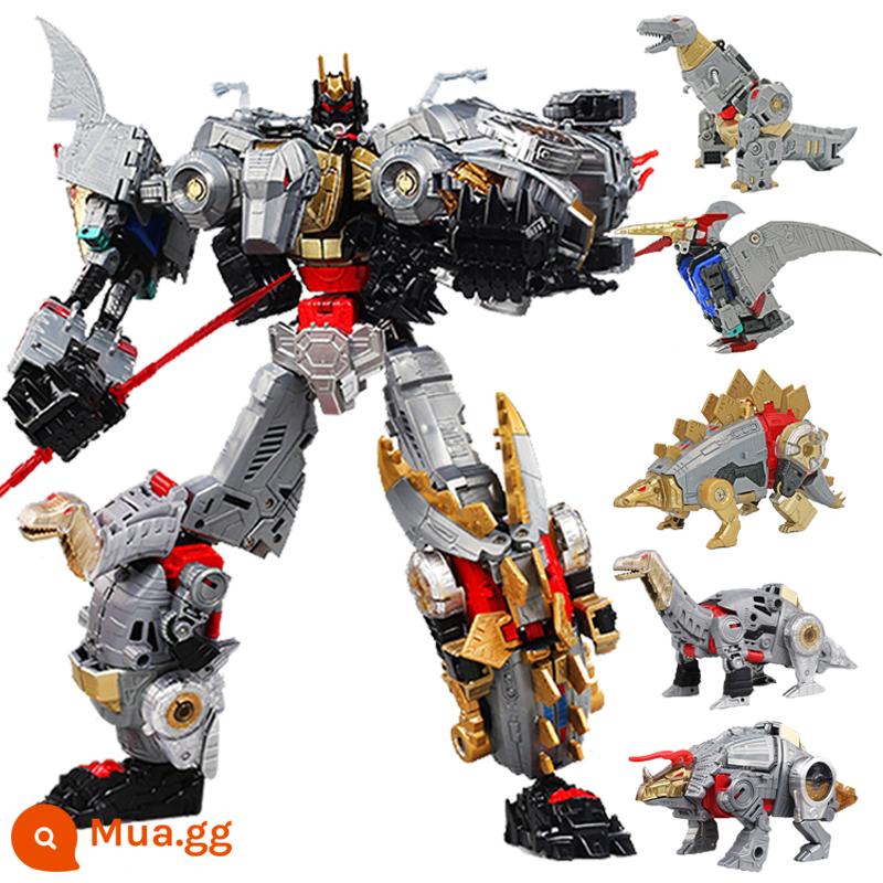 Hercules biến dạng đồ chơi phù hợp với robot máy xúc kỹ thuật xe GT King Kong Boy chính hãng NBK Children - Sự kết hợp Mamba Shura King 5 màu đen [37cm]