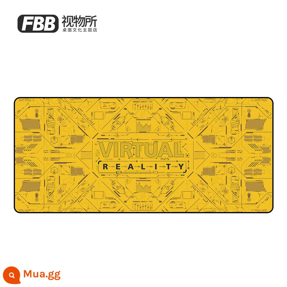 FBB Vision Institute Virtual Theme Mouse Pad Bàn dày quá khổ Mat Boys Gaming Bàn trò chơi được đề xuất - vàng vừa