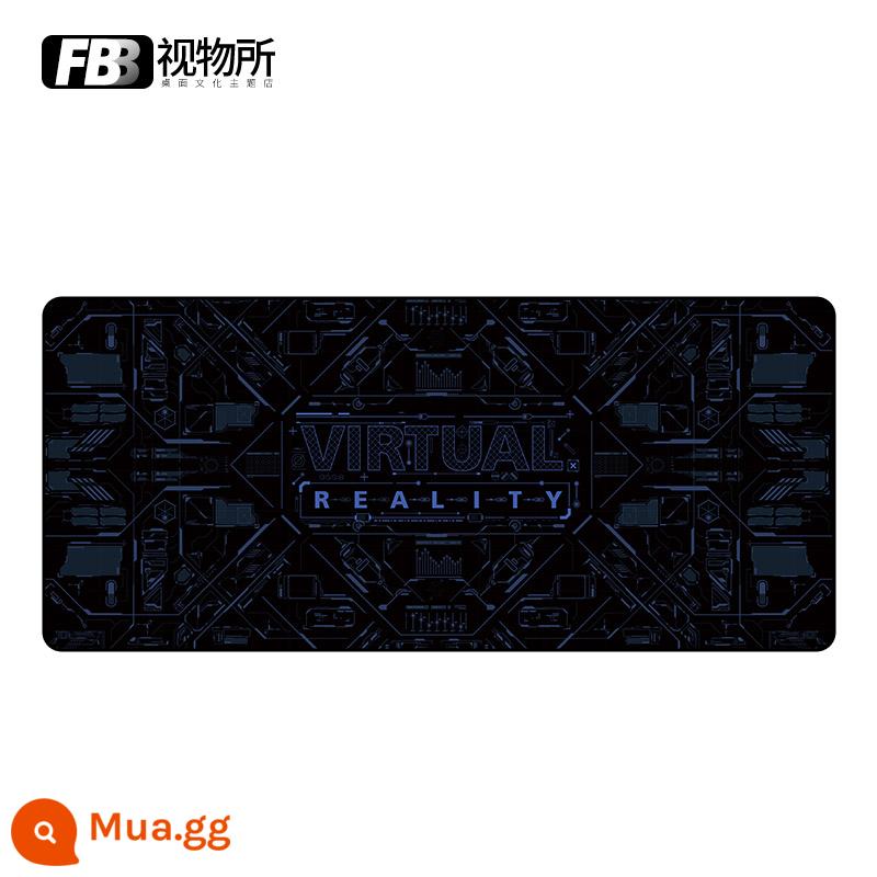 FBB Vision Institute Virtual Theme Mouse Pad Bàn dày quá khổ Mat Boys Gaming Bàn trò chơi được đề xuất - màu xanh đen