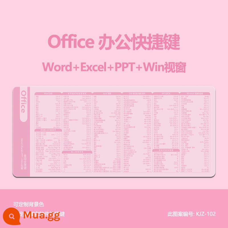 Văn phòng WPS văn phòng công thức hàm Excel siêu lớn Bàn di chuột PS CAD Word Phím tắt PPT Daquan - Phím tắt văn phòng KJZ-102