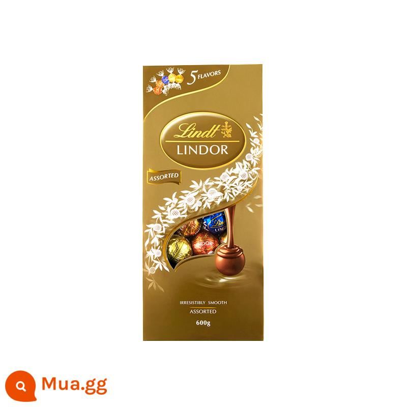 Sô cô la sữa tuyển chọn Lindt Thụy Sĩ Sô cô la trắng sô cô la đen sô cô la đen hazelnut 600g ăn nhẹ giải trí - Đã chọn 600g