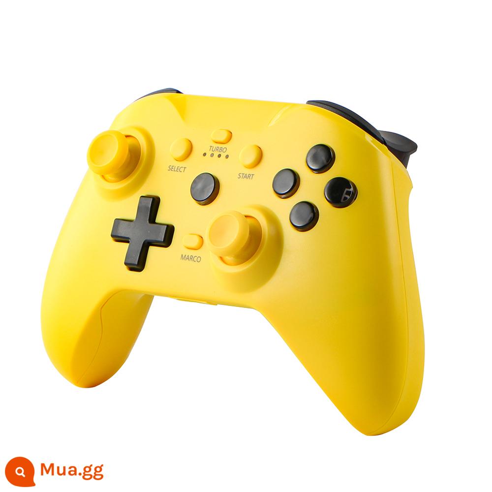 Gamepad hỗ trợ máy tính ps4 tốc độ cao nhất Apple switch somatosensory yuzu giả lập không dây thanh niên - màu vàng