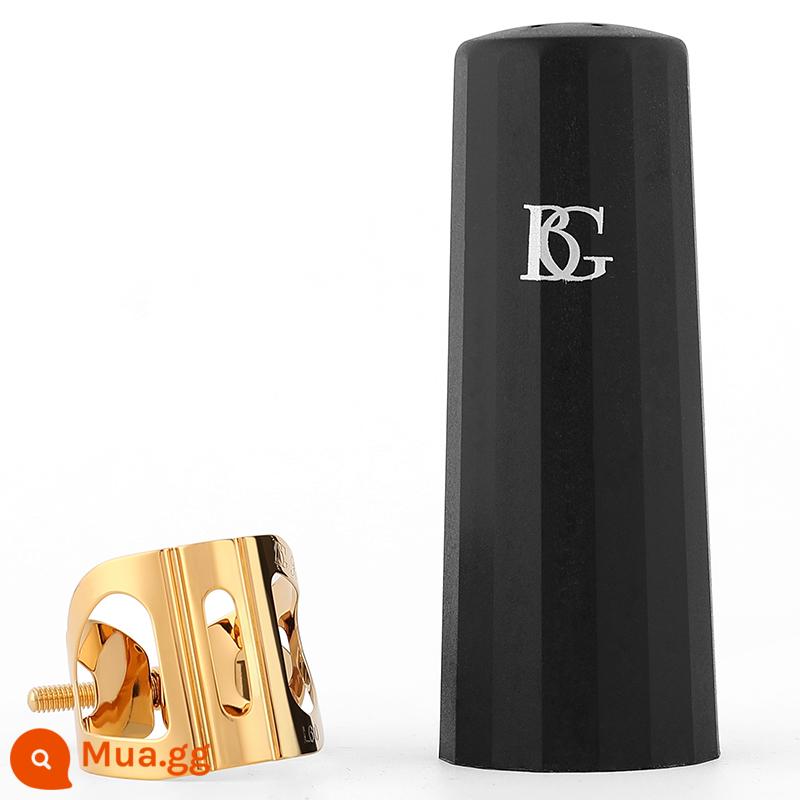 Pháp BG Kẹp Kim Loại Alto Sax Bakelite Sáo Nắp Đội Đầu L10 Cổ Điển Thánh Dụng Cụ Treble Tenor 11 - Vàng sơn mài L60 [dành cho loa kèn saxophone baritone Bakelite]