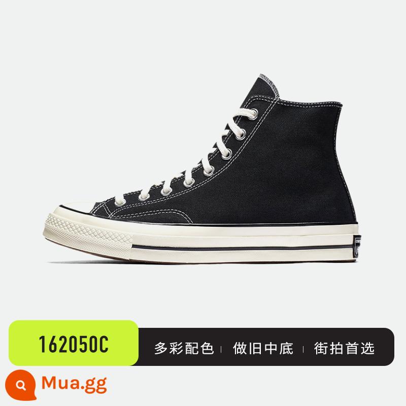 Converse Converse 1970S Giày canvas ống cao thể thao và giải trí chuẩn Samsung 162050C/172676C - Đen (162050C)