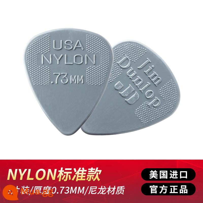 Gắp đàn Dunlop nhiều mảnh chính hãng Đàn guitar điện Dunlop gắp đàn lò xo chống trượt cao cấp nylon gắp ngón tay cái - 0,73mm * 3 miếng