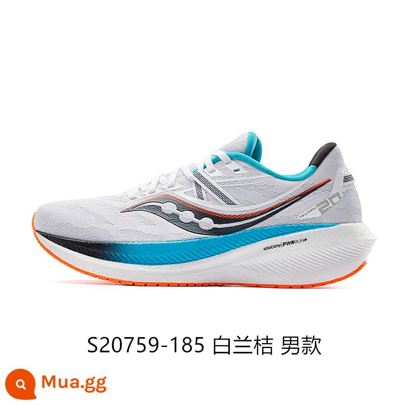 Saucony Saucony giày chạy bộ mới TRIUMPH Victory 20 đệm giày thể thao giày chạy bộ thoáng khí - S20759-185 Bailanju [Nam]